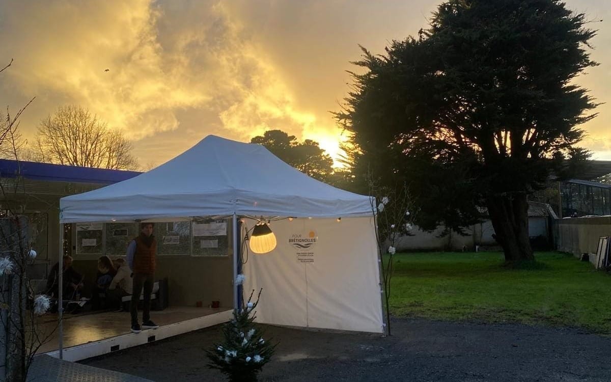 18 décembre : ouverture du local